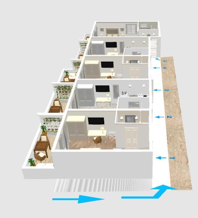 Maridea Casa Vacanza- Le Alcove Sul Mare Suites Πόντσα Εξωτερικό φωτογραφία