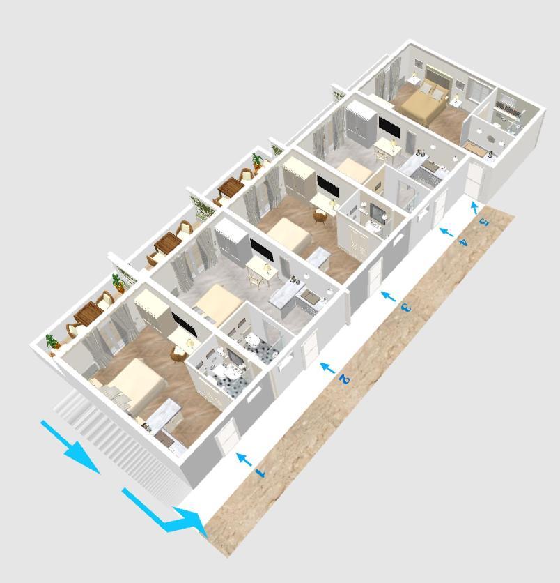 Maridea Casa Vacanza- Le Alcove Sul Mare Suites Πόντσα Εξωτερικό φωτογραφία