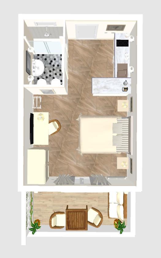 Maridea Casa Vacanza- Le Alcove Sul Mare Suites Πόντσα Δωμάτιο φωτογραφία