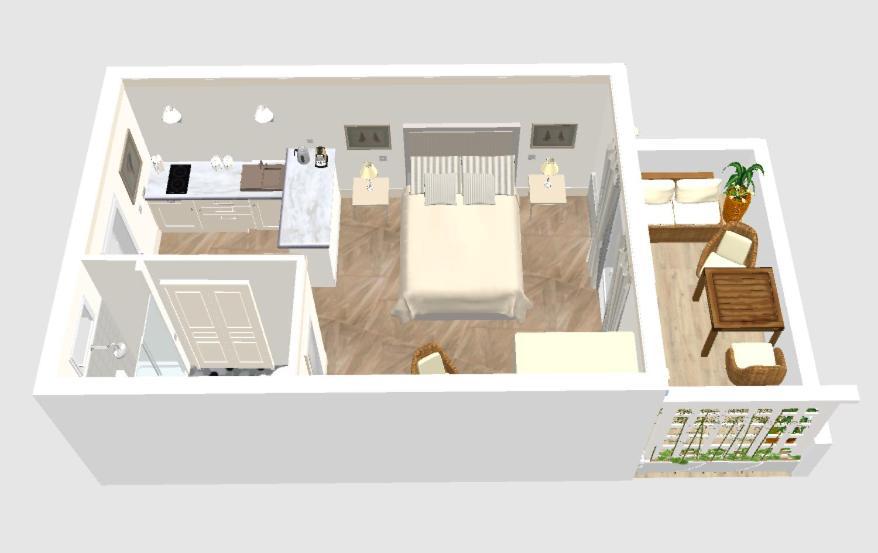 Maridea Casa Vacanza- Le Alcove Sul Mare Suites Πόντσα Δωμάτιο φωτογραφία