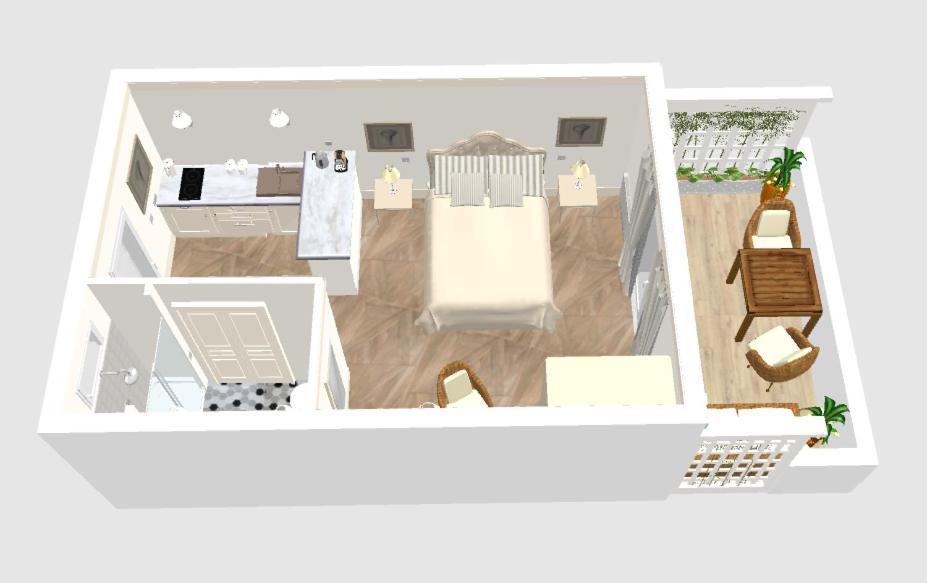 Maridea Casa Vacanza- Le Alcove Sul Mare Suites Πόντσα Δωμάτιο φωτογραφία